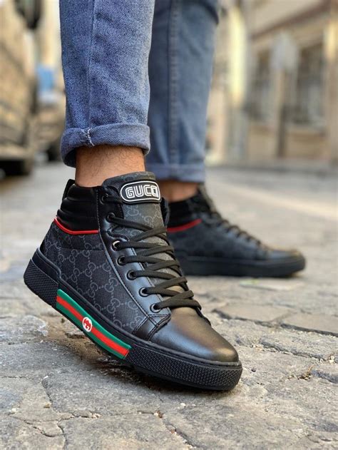 gold gucci shoes men's|Gucci black shoes women.